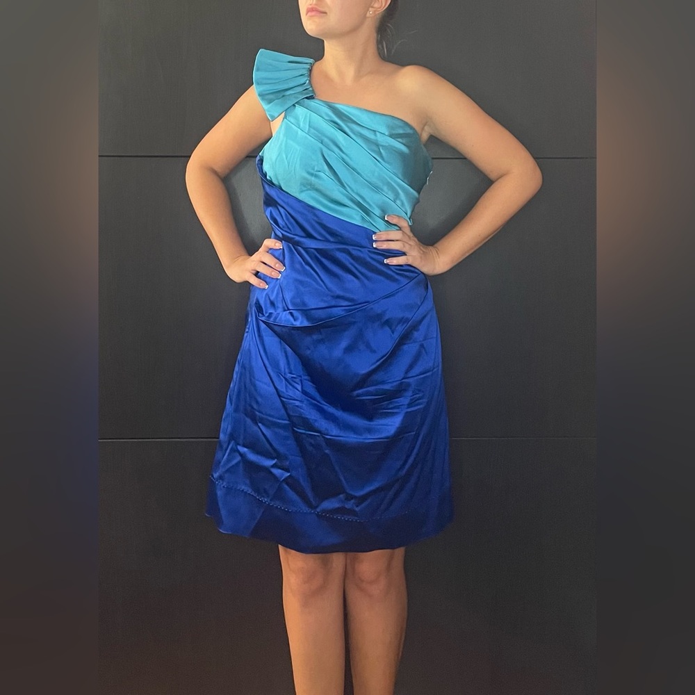 Phoebe Couture blue dress